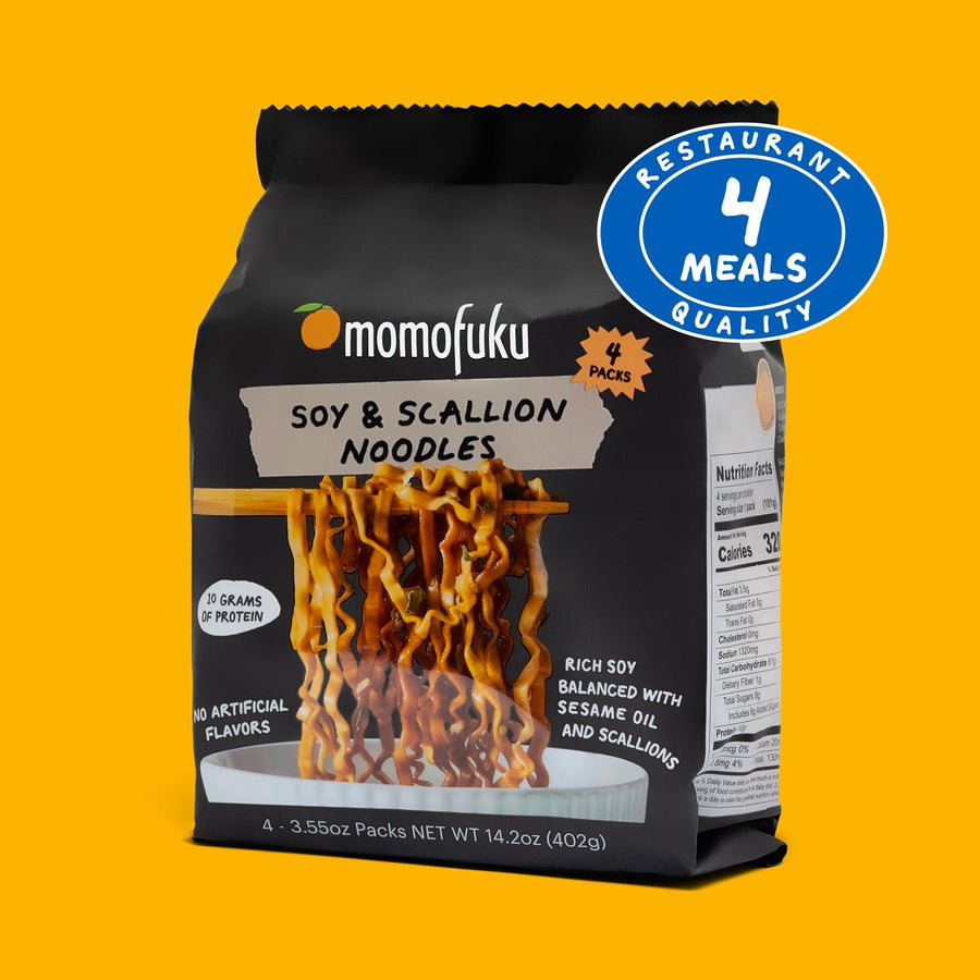 Soy & Scallion Noodles | 4 Packs M2